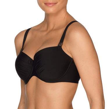 PrimaDonna Swim Cocktail bikinitop med bøjle vatteret balconet black Sort 4