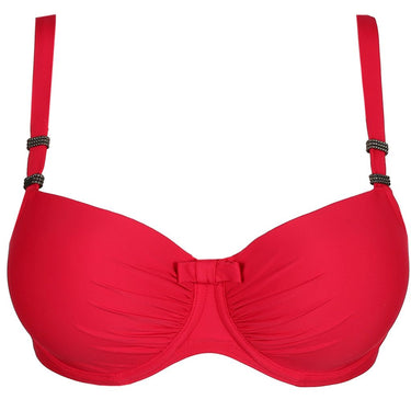 PrimaDonna Swim Cocktail bikinitop med bøjle vatteret balconet red captain Rød 6