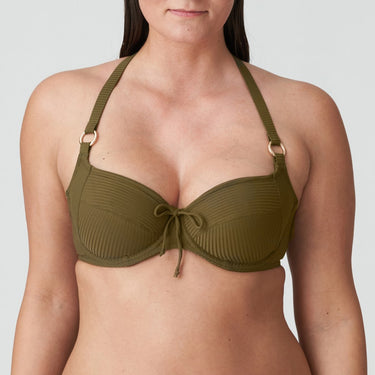 PrimaDonna Swim Sahara bikinitop med bøjle fuld skål olive Grøn 2