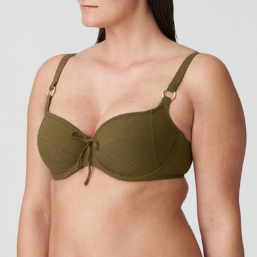 PrimaDonna Swim Sahara bikinitop med bøjle fuld skål olive Grøn 3