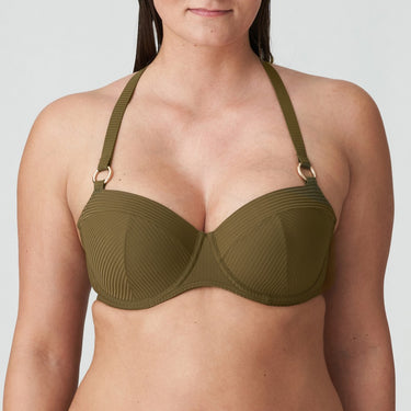 PrimaDonna Swim Sahara bikinitop med bøjle vatteret olive Grøn 2