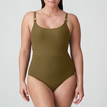 PrimaDonna Swim Sahara badedragt vatteret olive Grøn 1