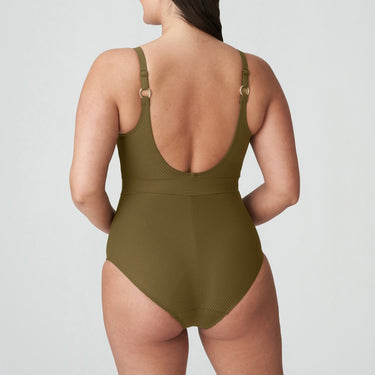 PrimaDonna Swim Sahara badedragt vatteret olive Grøn 3