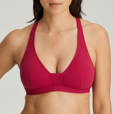 PrimaDonna Swim Holiday bikinitop udt.vattering barollo red Rød 1