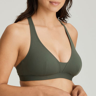 PrimaDonna Swim Holiday bikinitop udt.vattering dark olive Grøn 2