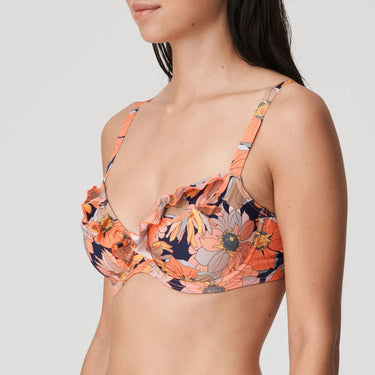 PrimaDonna Swim Melanesia bikinitop med bøjle coral flower Lyserød 2