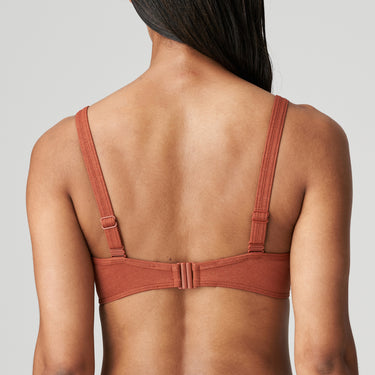 PrimaDonna Swim Manuia bikinitop med bøjle vatteret balconet burnt amber Orange 4