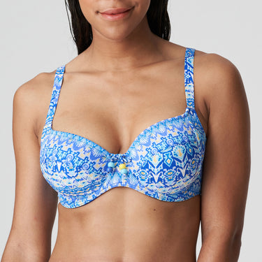 PrimaDonna Swim Bonifacio bikinitop med bøjle fuld skål electric blue Blå 2