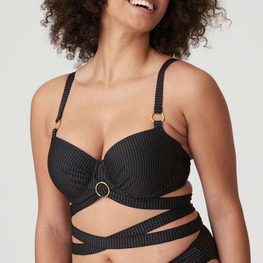 PrimaDonna Swim Solta bikinitop med bøjle vatteret balconet black Sort 3