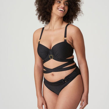 PrimaDonna Swim Solta bikinitop med bøjle vatteret balconet black Sort 4