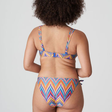 PrimaDonna Swim KEA bikinitop med bøjle rainbow pink gul zigzag 3