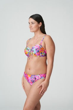 PrimaDonna Swim Najac bikinitop med bøjle fuld skål floral explosion pink blomster print 7