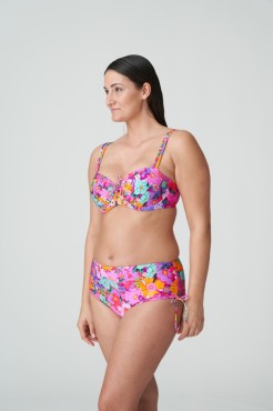 PrimaDonna Swim Najac bikinitrusse høj floral explosion pink blomster print 5