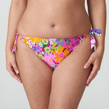 PrimaDonna Swim Najac bikinitrusse bindebånd floral explosion pink blomster print 1