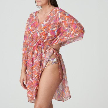 PrimaDonna Swim Navalato strandtøj kaftan summer sunset orange 2