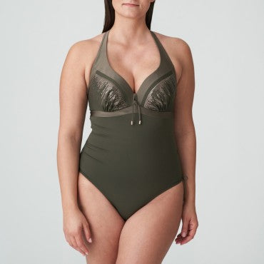 PrimaDonna Swim Aracruz badedragt vatteret kaki Grøn 2