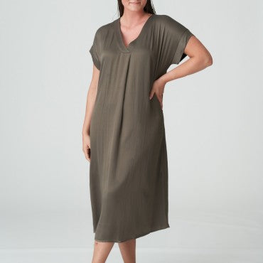 PrimaDonna Swim Aracruz strandtøj lang kjole kaki Grøn 1