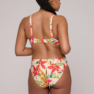 PrimaDonna Swim Tanzania bikinitop med bøjle fuld skål calm tropics hvid blomster print 8