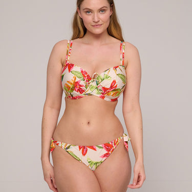 PrimaDonna Swim Tanzania bikinitop vatteret med bøjle calm tropics hvid blomster print 6