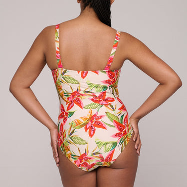 PrimaDonna Swim Tanzania badedragt let shaping calm tropics hvid blomster print 9