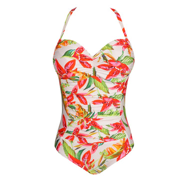 PrimaDonna Swim Tanzania badedragt let shaping calm tropics hvid blomster print 13