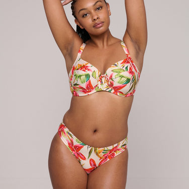 PrimaDonna Swim Tanzania bikinitrusse klassisk calm tropics hvid blomster print 4