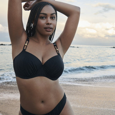 PrimaDonna Swim Kiruna bikinitop vatteret med bøjle black Sort 15