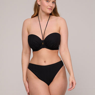 PrimaDonna Swim Kiruna bikinitop vatteret stropløs black Sort 9