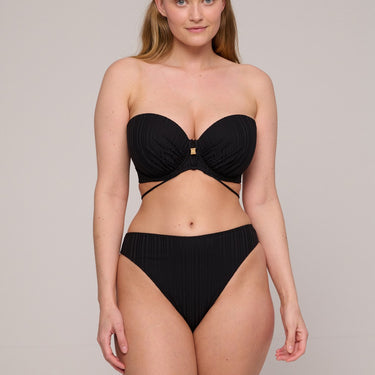 PrimaDonna Swim Kiruna bikinitop vatteret stropløs black Sort 10