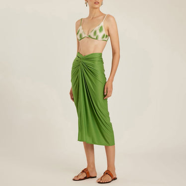 Lenny Niemeyer Niemeyer Knot Sarong strandtøj matcha Grøn 1