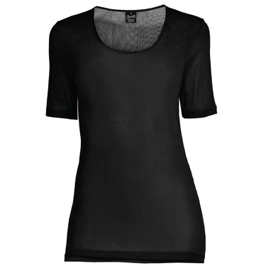 Liscia T-Shirt 100% silk with satin border