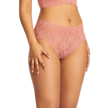 Hanky Panky Signature Lace høj talje trusse french brief himalyan pink Lyserød 1