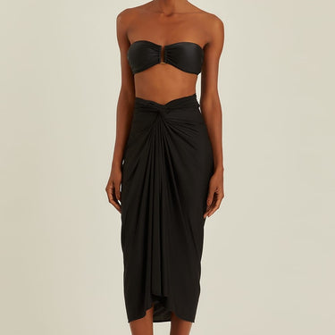 Niemeyer black Knot Sarong strandtøj