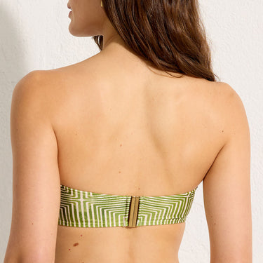 Labyrint bandeau bikinitop udt. vattering