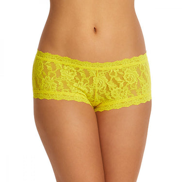 Hanky Panky Signature Lace boyshorts trusse zest yellow Gul 2