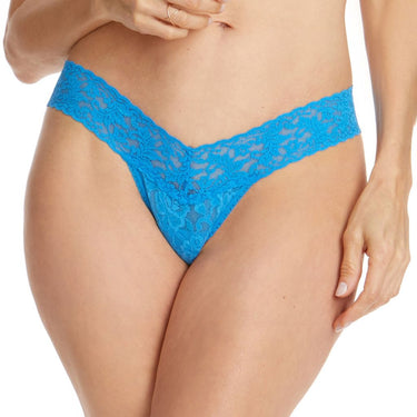 Hanky Panky Signature Lace Low Rise thong laguna blue Blå 1