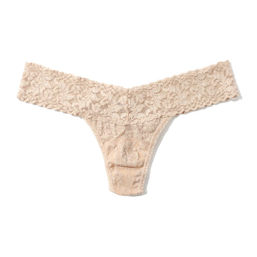 Signature Lace Low Rise Thong