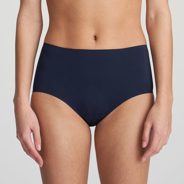 Marie Jo Color Studio glat høj talje trusse velvet blue Blå 1