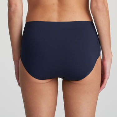 Marie Jo Color Studio glat høj talje trusse velvet blue Blå 3