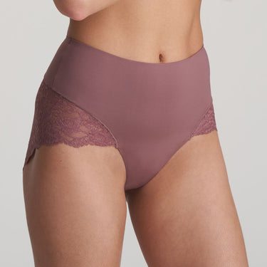 Marie Jo Color Studio blonde høj talje trusse satin taupe Brun 2