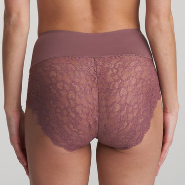 Marie Jo Color Studio blonde høj talje trusse satin taupe Brun 3