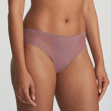 Marie Jo Louie klassisk rio trusse satin taupe Brun 2