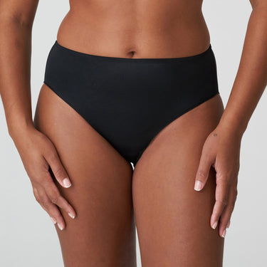 Satin high briefs