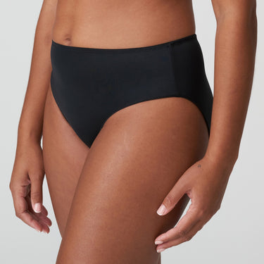 Satin high briefs