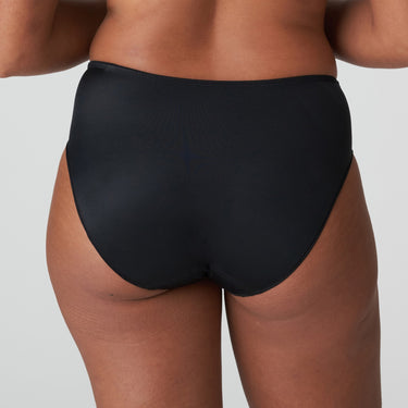 Satin high briefs