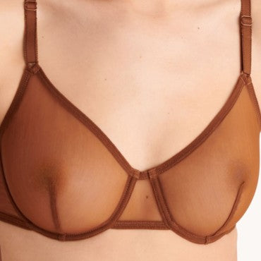 ERES Tulle EDEN bh fuld skål marmotte Brun 2