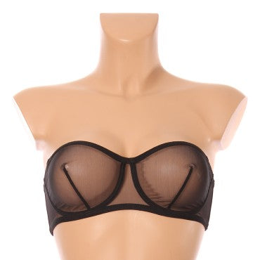 ERES Tulle Indiscrete bh stropløs black Sort 3