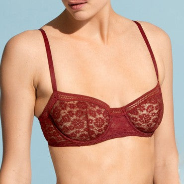 ERES Botanic Poudree bh balconet tomette Rød 1