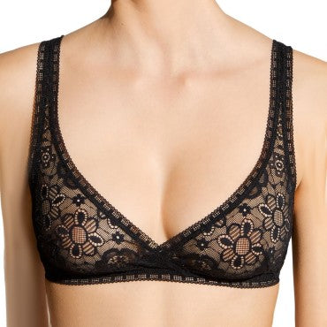 ERES Balade Heureux bh uden bøjle trekants bh black Sort 1