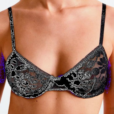 ERES Panty Fleuris bh med bøjle black Sort 2